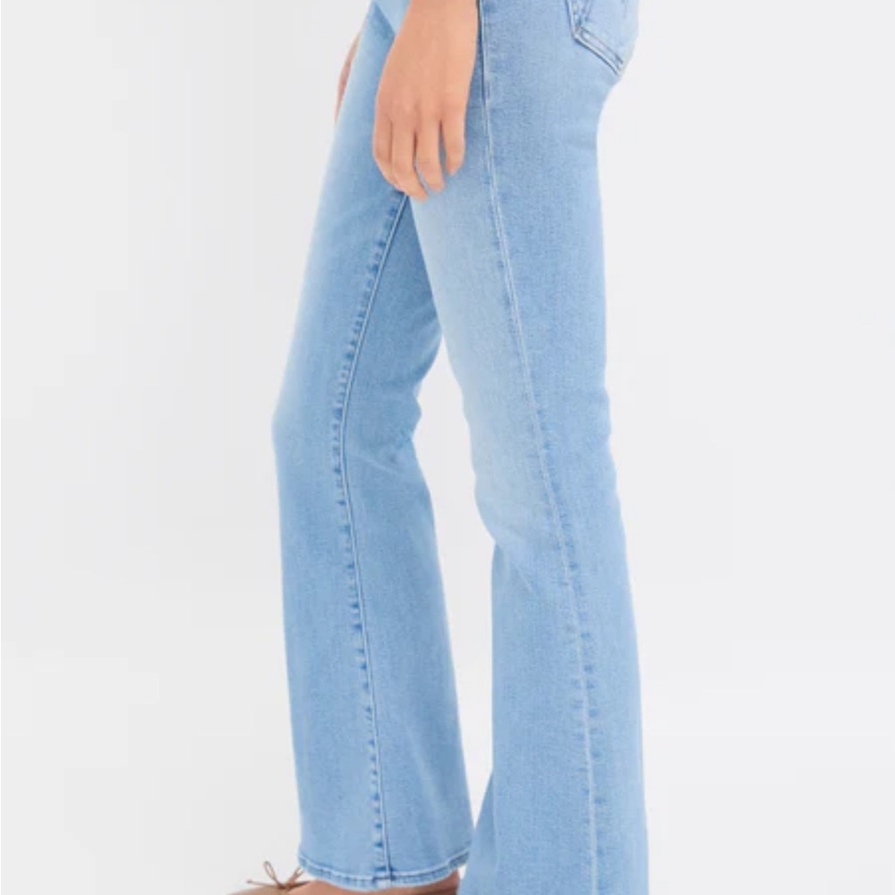 MOTHER The Weekender In Blessing In Disguise Mid Rise Flare Leg Med. Blue SZ 31 - Picture 10 of 16